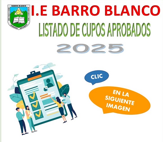 listado de cupos aprobados